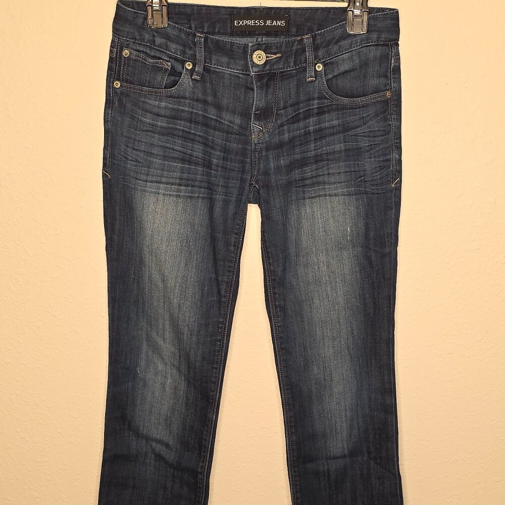 Express Women's Low-Rise Skinny Denim Jeans